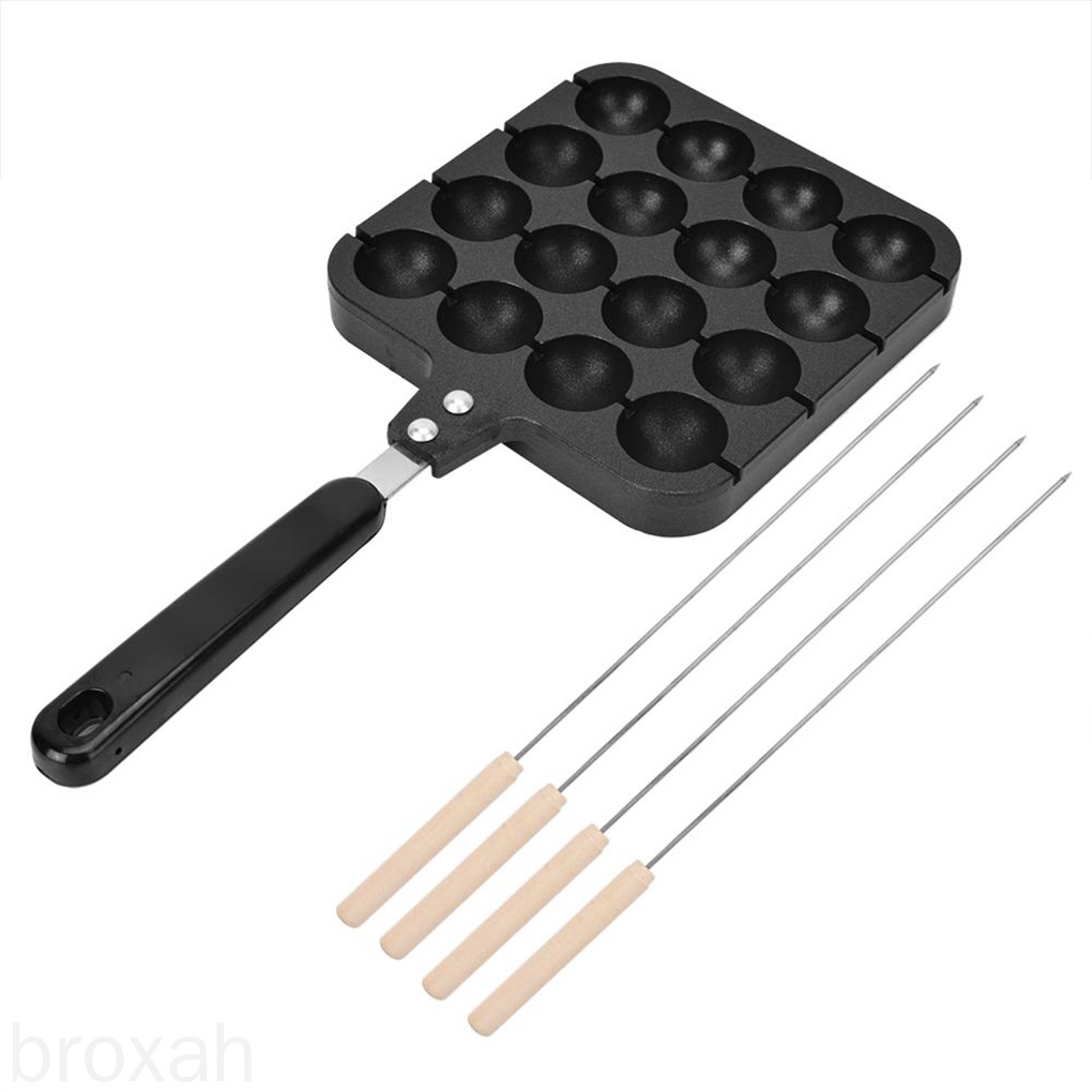 Bộ Khuôn Làm Bánh Bạch Tuộc + 4 que xiên tiện dụng