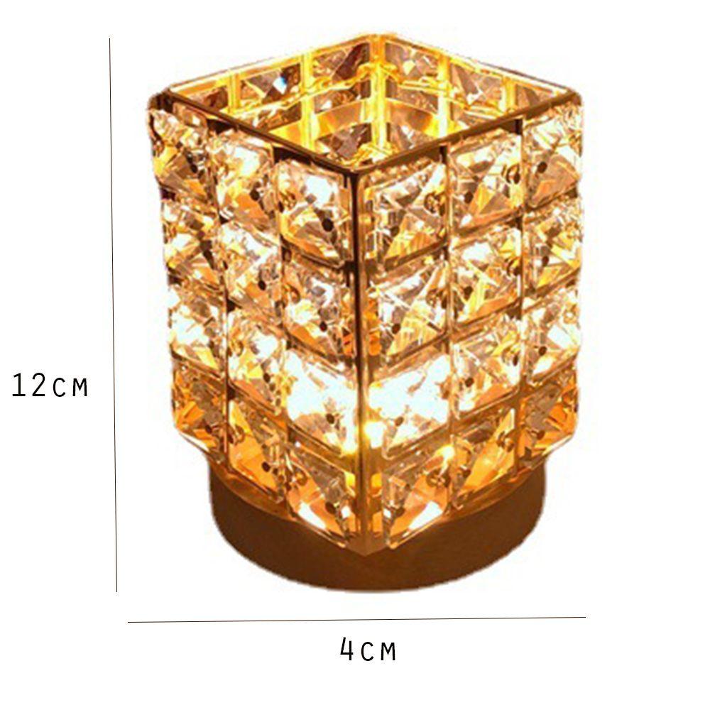 GOGOUP Đèn Ngủ Pha Lê Để Bàn Kiểu Bắc Âu Dễ Thương