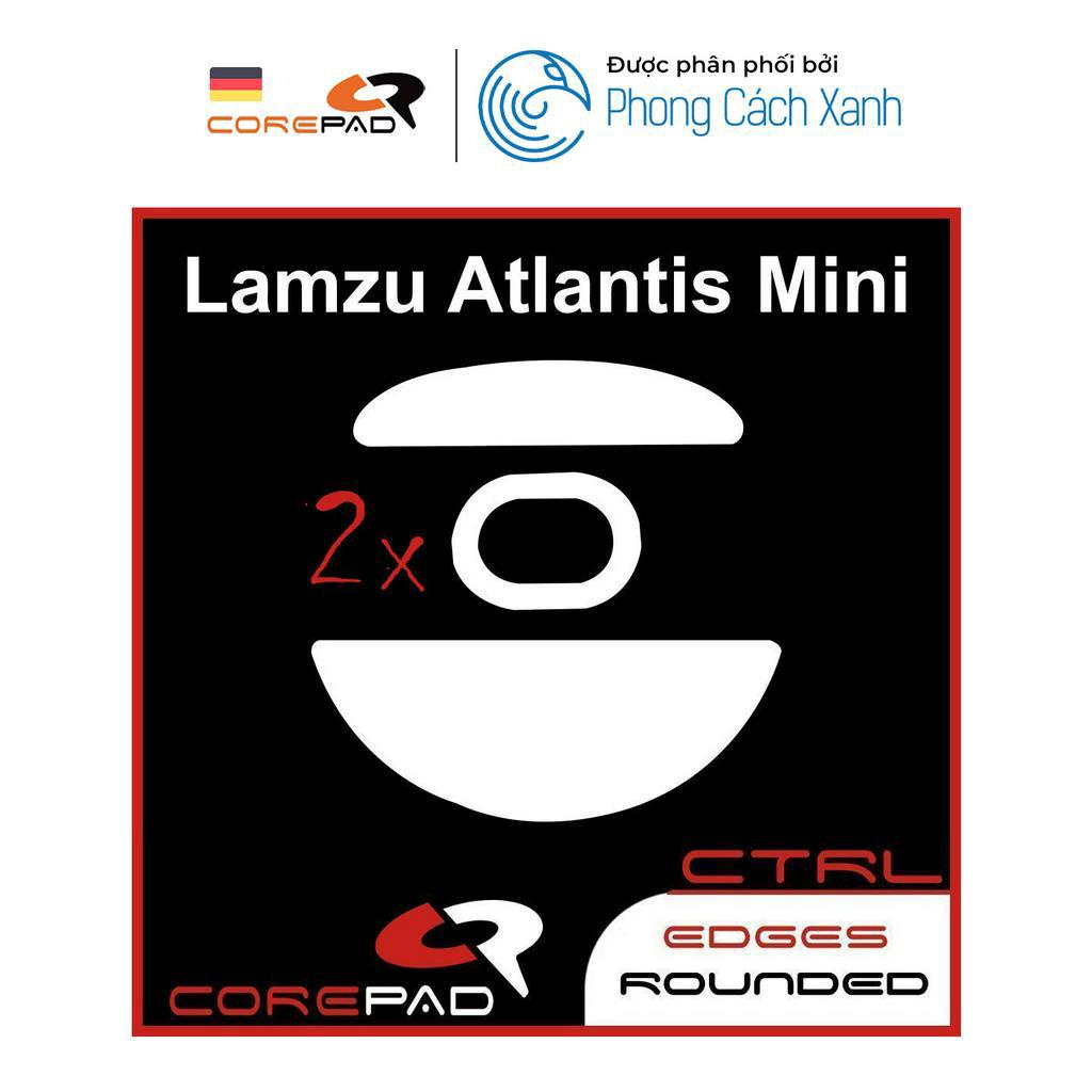 Feet chuột thay thế PTFE Corepad Skatez Lamzu Atlantis Mini Superlight Wireless  - Hàng Chính Hãng