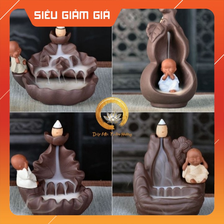 Thác Khói Xông Trầm Sa Di Tứ Không - Diệp Mộc Trầm Hương | BigBuy360 - bigbuy360.vn