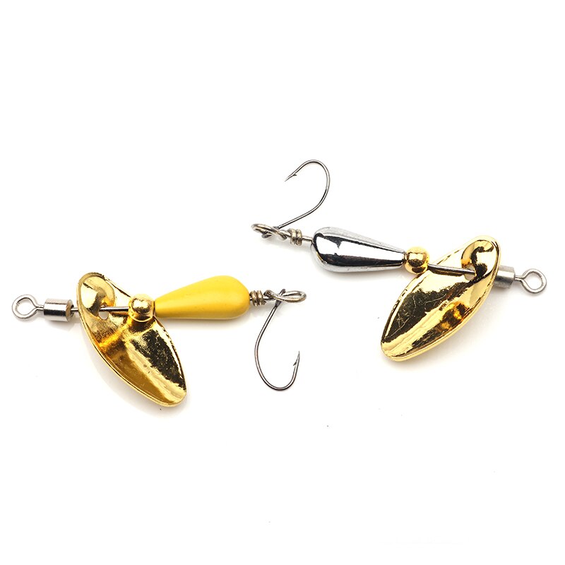 Mồi câu cá spnner nhân tạo bằng đồng 5.5cm / 2.8g