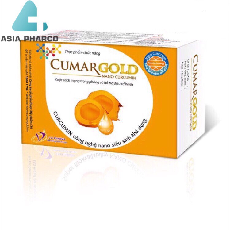 Cumargold - Hỗ Trợ Điều Trị Viêm Loét Dạ Dày Hộp 30 Viên | Thế Giới Skin Care