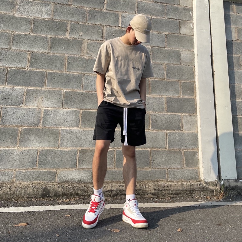 Áo thun tay lỡ Fear Of God Essential ss21