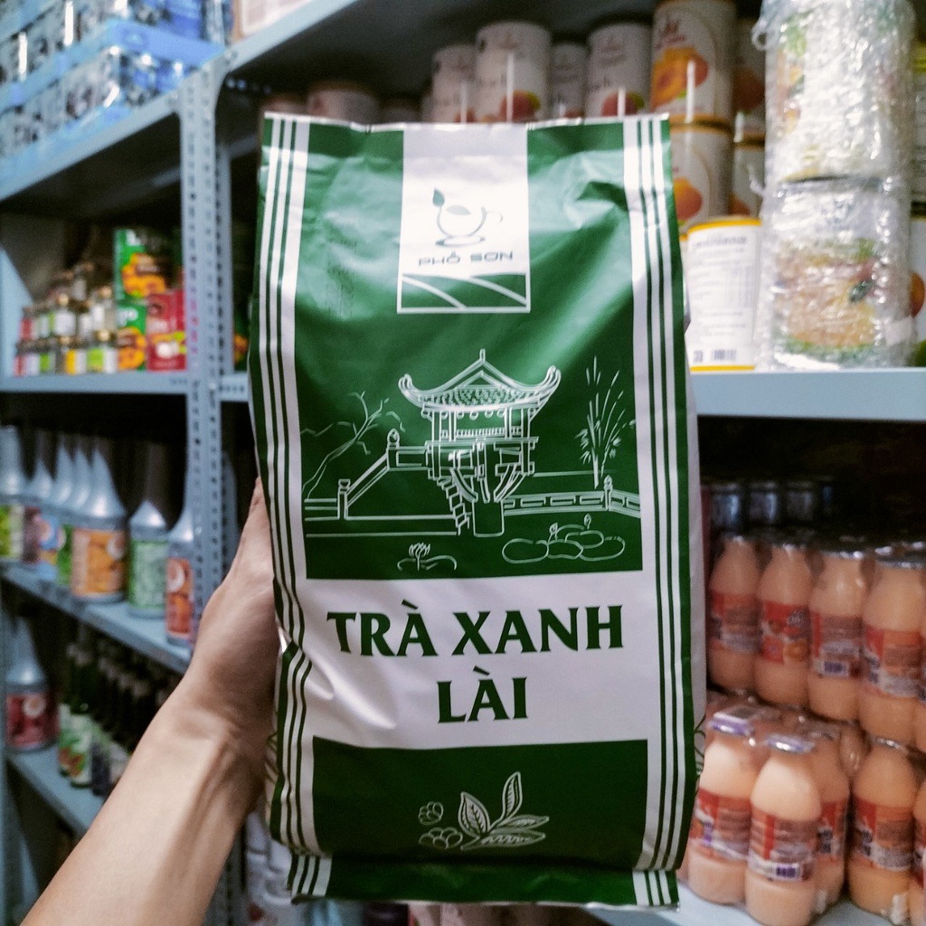 Trà Xanh - Trà Đen Lài Phổ Sơn 500gr Cao Cấp Gói Siêu To - Nguyên Liệu Làm Trà Đào Trái Cây, Trà Sữa Siêu Ngon