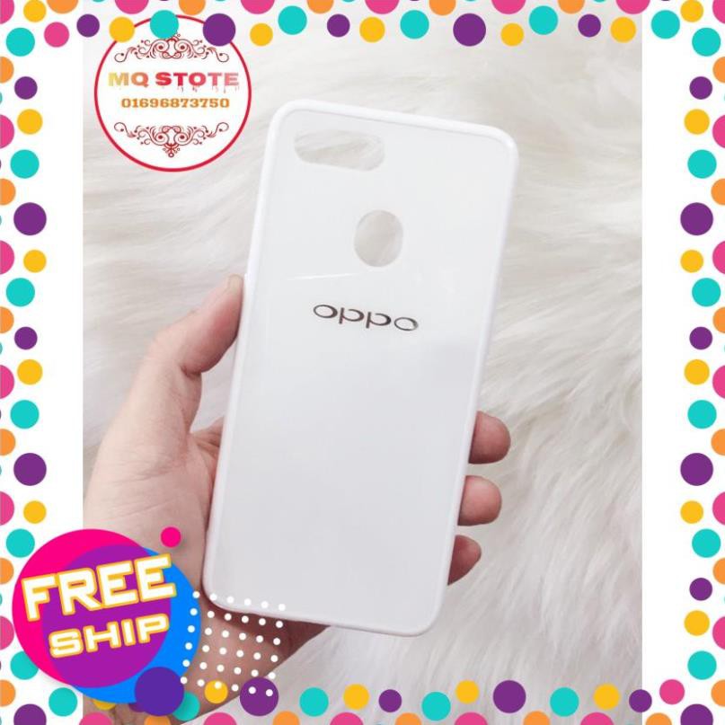 [FREE] [Freeship toàn quốc từ 50k] OPPO F9 ỐP DẺO BÓNG GIẢ KÍNH VIỀN CÙNG MÀU CỰC ĐẸP -tốt