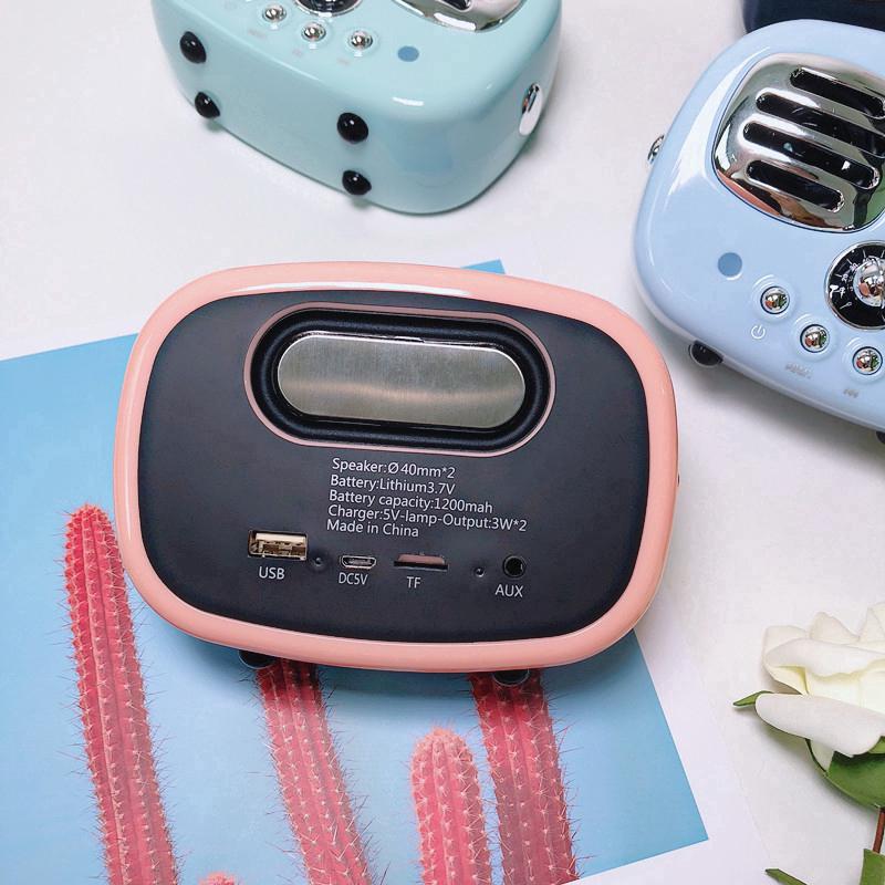 Loa mini Bluetooth không dây Retro HM12
