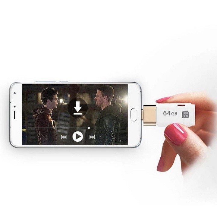 Đầu chuyển đổi cổng Micro Usb sang USB 2.0 cho điện thoại android - Micro usb to Usb