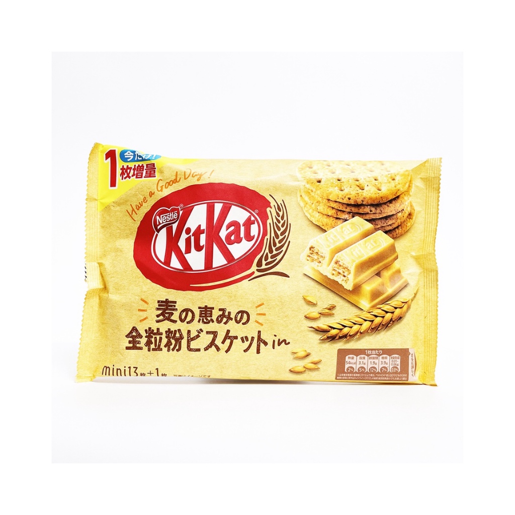 Bánh xốp KitKat nhật bản, kikat trà xanh đủ các vị gói 140gr [Date 8/2022]