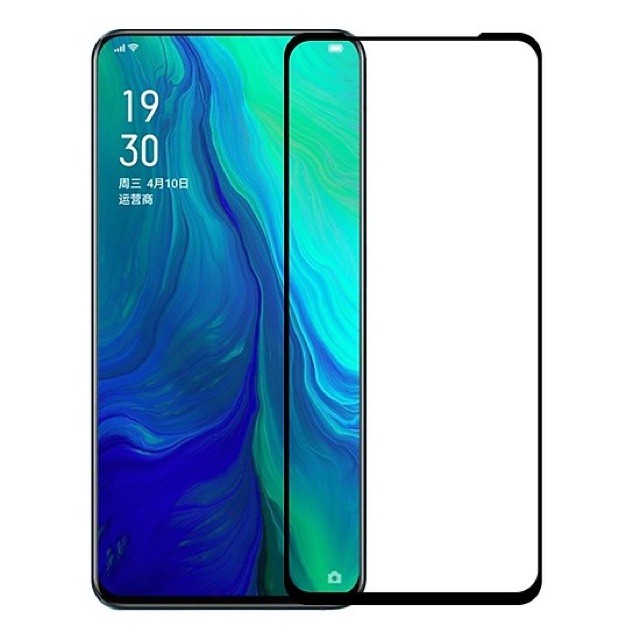 Sét 4 kính cường lực loại Xịn, full màn oppo Reno 6.4,renno 6.6,Reno 2f