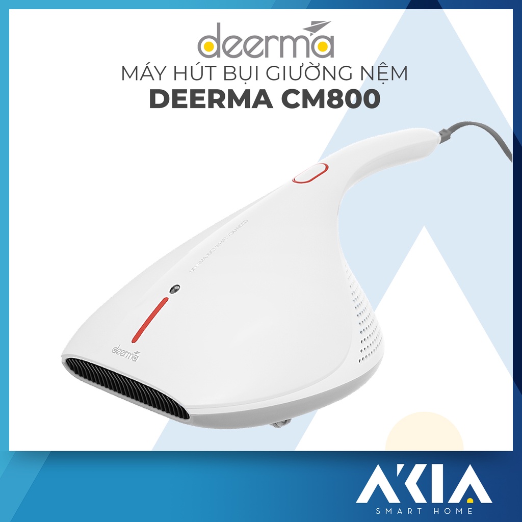 Máy hút bụi cầm tay Xiaomi Deerma CM800 diệt khuẩn bằng tia UV, bộ lọc HEPA lọc sạch bụi mịn, phù hợp hút nệm giường