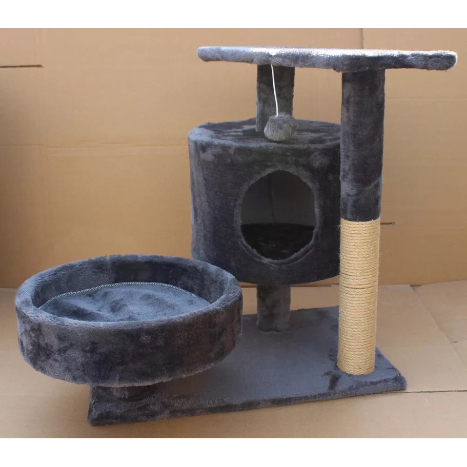 Cattree nhà mèo 3 tầng - Nhà cây cho mèo (Hàng có sẵn)