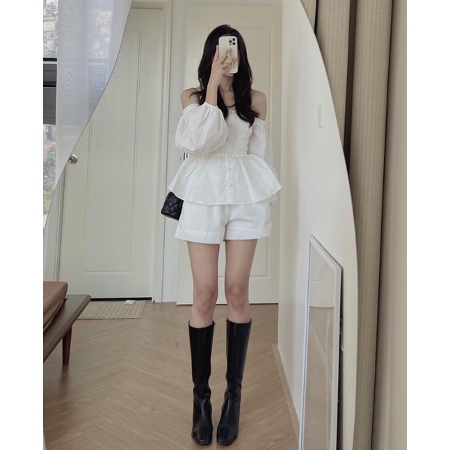 ÁO GẤM XỐP TRỄ VAI TAY BỒNG