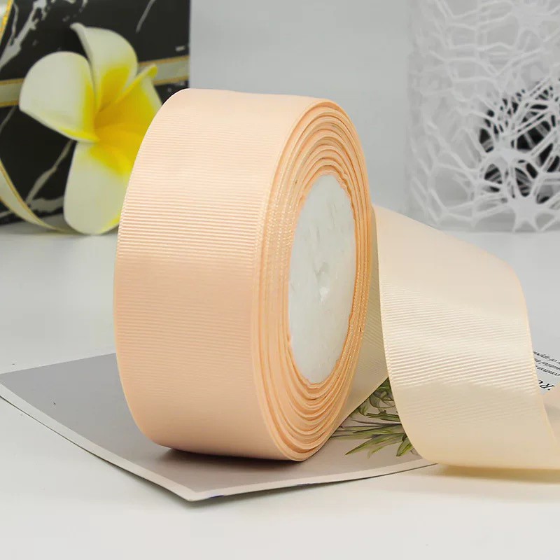 [Bán lẻ giá sỉ] Ruy băng gân  bo viền size lớn 40mm cao cấp, ribbon, ruybang trang trí