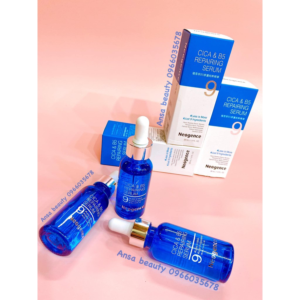 Serum B5 Phục Hồi và Làm Săn Chắc Da NEOGENCE CICA & B5 REPAIRING SERUM
