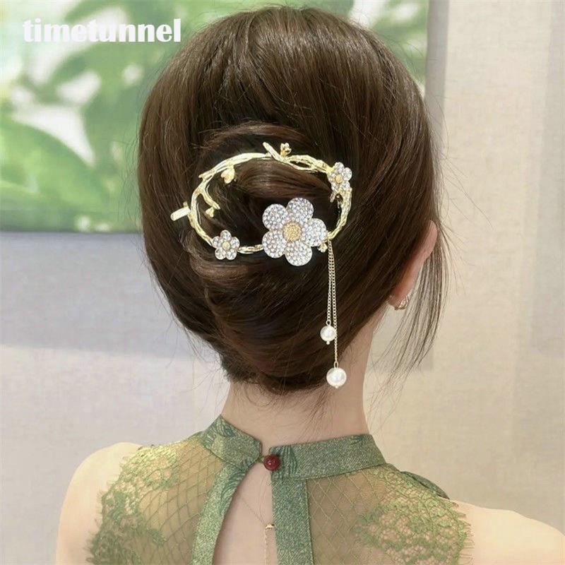 Kẹp Tóc Đính Ngọc Trai Thời Trang Dành Cho Nữ Ếch