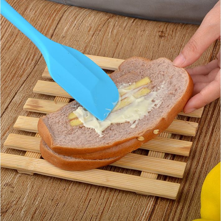 Phới dẹt Spatula silicon đúc đánh trứng, trộn bột làm bánh