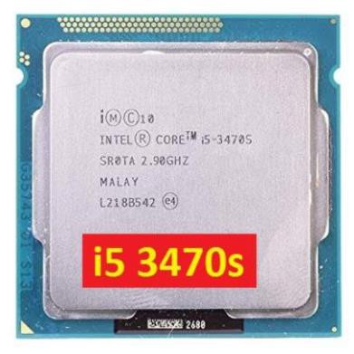 (giá khai trương) CPU i5 3470s 4 Nhân 4 Luồng Soket 1155 bộ vi xử lý cũ