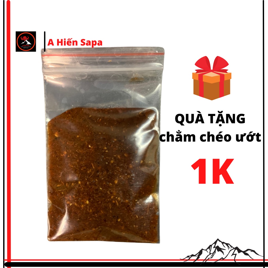 Chẳm chéo ướt đặc biệt Tây Bắc, gói nhỏ quà tặng, chấm trâu gác bếp, thịt nướng thịt luộc, củ quả đều ngon.
