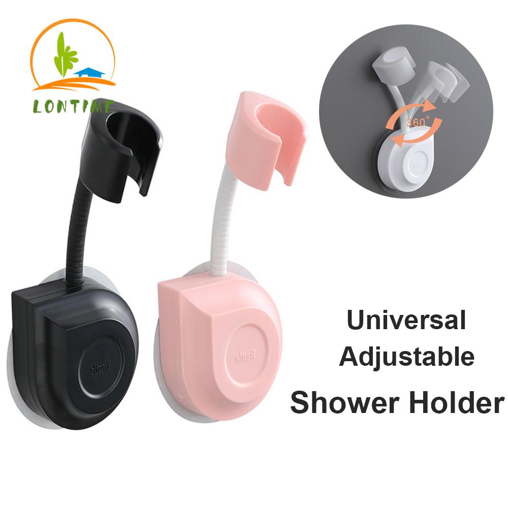 360° Self-adhesive Adjustable Wall Mounted Shower Holder Bathroom Accessories