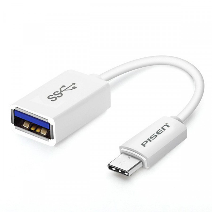 Cáp OTG Pisen chuyển đổi USB Type-C sang USB 3.0