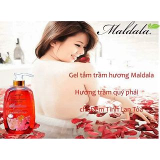Combo Gel tắm trầm hương maldala Bách Khoa tặng ddvs 35k