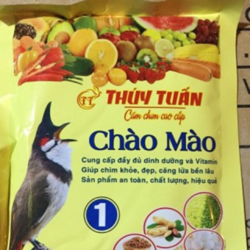 cám chim chào mào 1 Thúy tuấn 200g- giúp chim hót căng lửa-tiếp sức thi đấu