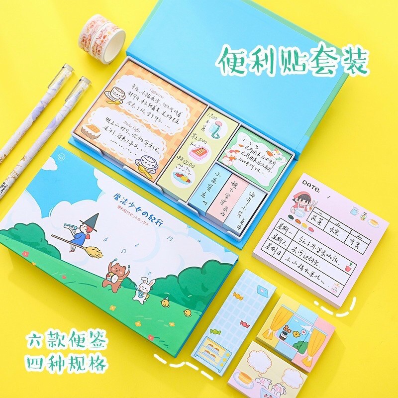 Hộp giấy note ghi chú quà tặng