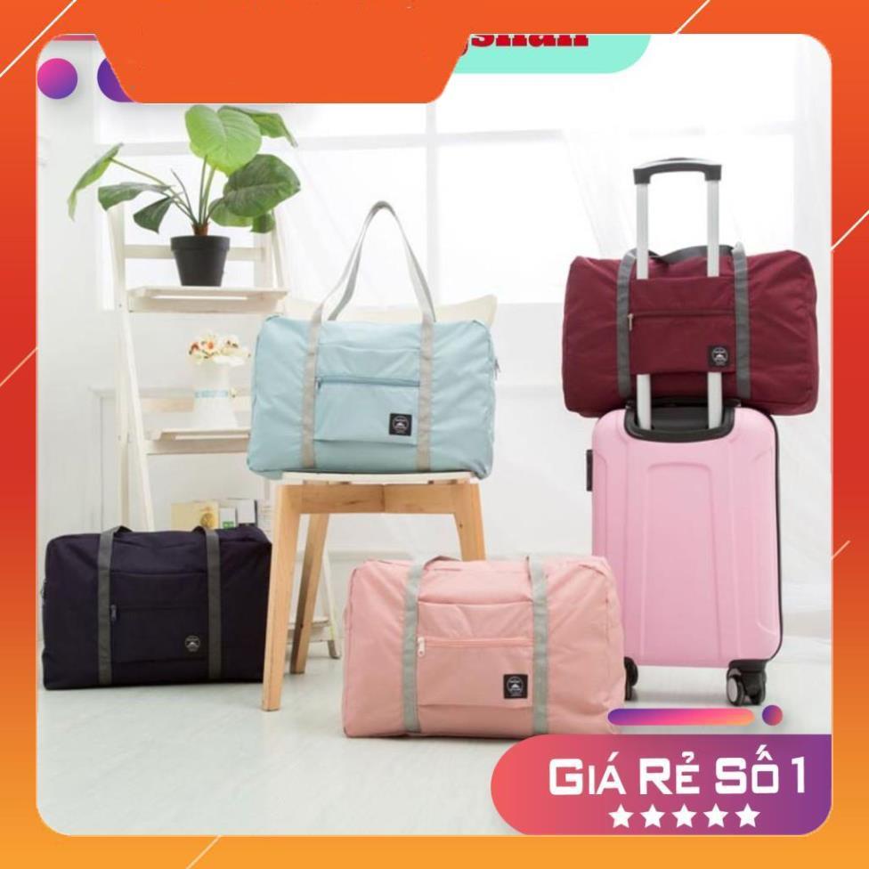 Túi du lịch đa năng gấp gọn chống thấm nước gắn vali kéo