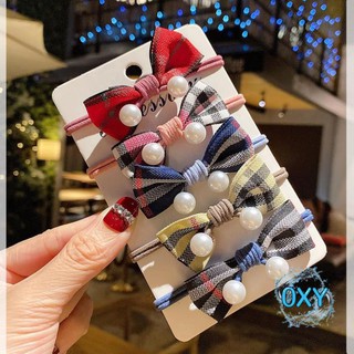 CỘT TÓC NƠ NHIỀU MÀU - dây cột tóc nơ nhỏ xinh C8