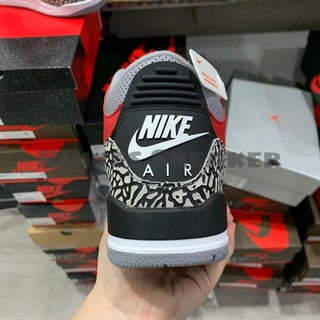 Giày Air Jordan 3 "Red Cement" (Best Quality)