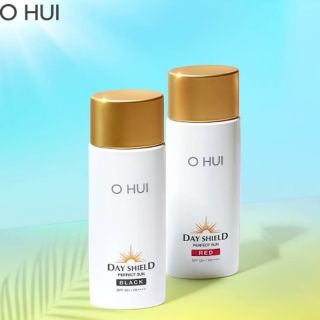 Kem Chống Nắng OHUI Cải Thiện Nếp Nhăn Perfect Sun Black và Red SPF50/PA+++ 80ml