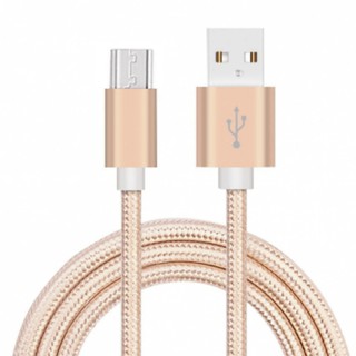 CÁP DÙ SẠC NHANH MICRO 2 MÉT - MÀU BẠC