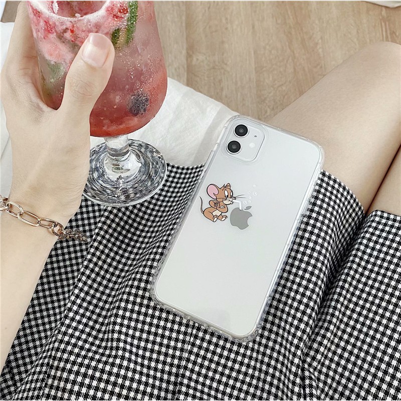 Ốp điện thoại mềm họa tiết tom và jerry cho iphone 11 promax 6s 7 8 plus iphone 12 pro max x xr xs max 7plus 8plus | BigBuy360 - bigbuy360.vn
