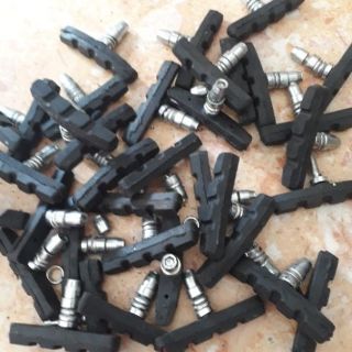 (Combo) cụm phanh trước+ má phanh xe đạp