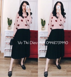 Len tim hồng vỏ đỗ siêu xinh!