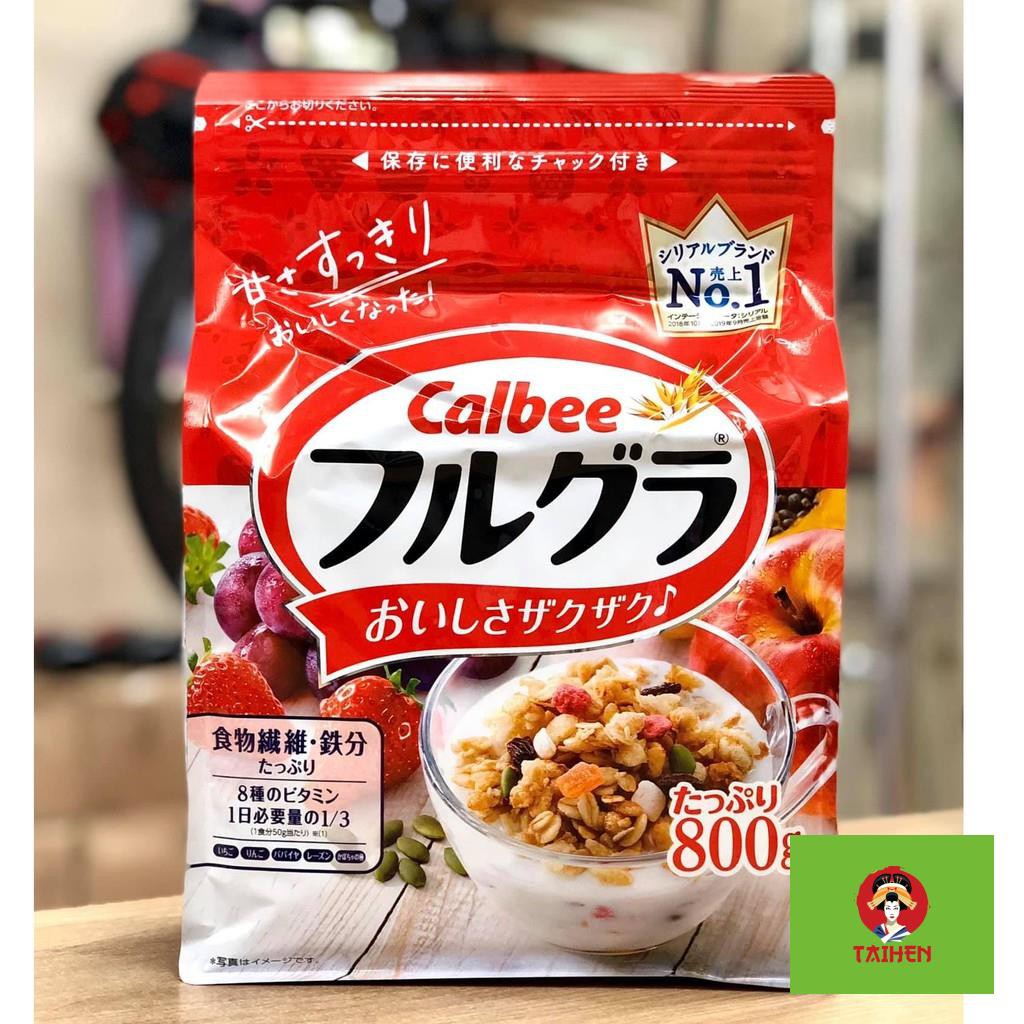 Ngũ cốc Calbee 800g Nhật Bản