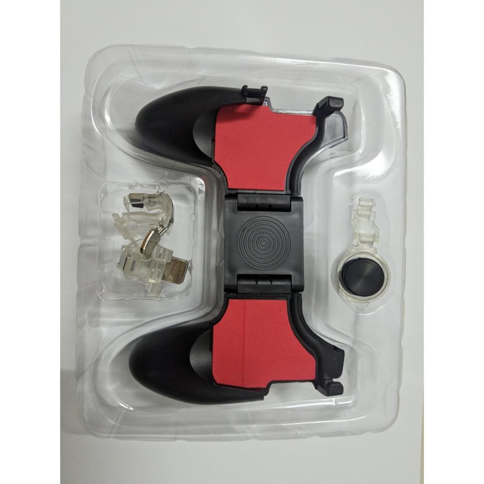 Tay cầm chơi game  Freeship 50k  Giảm 15K nhập [DONG15]  Gamepad 5 in 1 cho pubg , liên quân mobile , chống mồ hôi