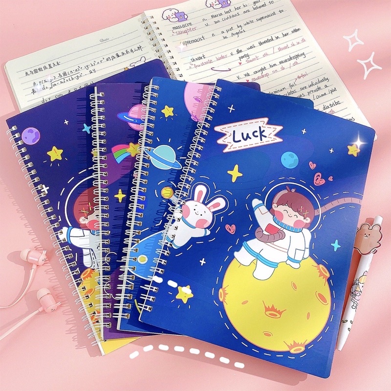 Sổ lò xo cute 120 trang size A5