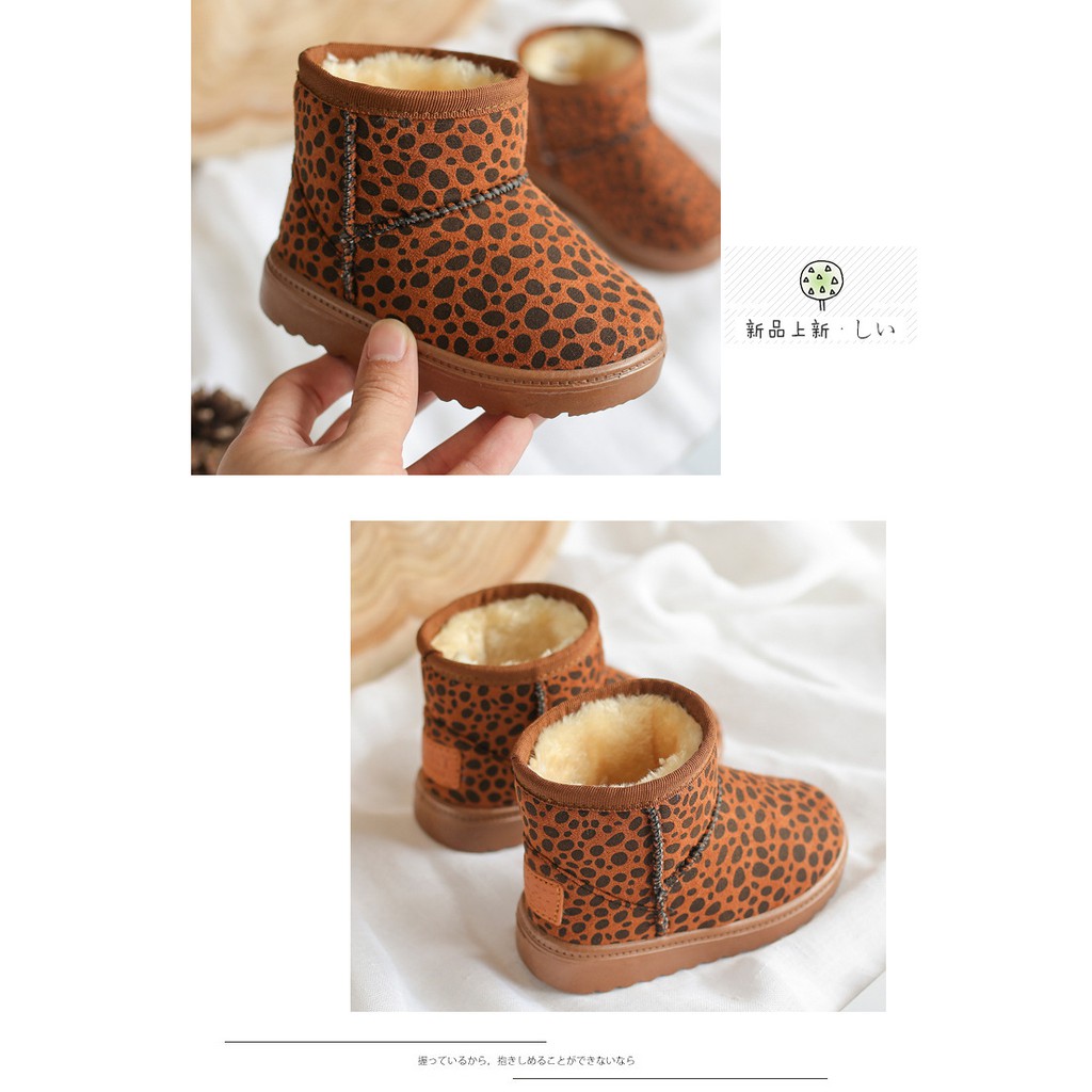 [3-12 tuổi] Bốt lông báo siêu nhẹ cho bé mã 915