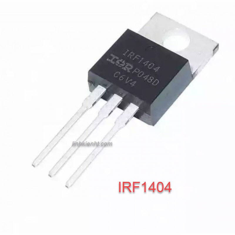 2 CON Mosfet IRF1404 1404 202A 40V TO-220 mới