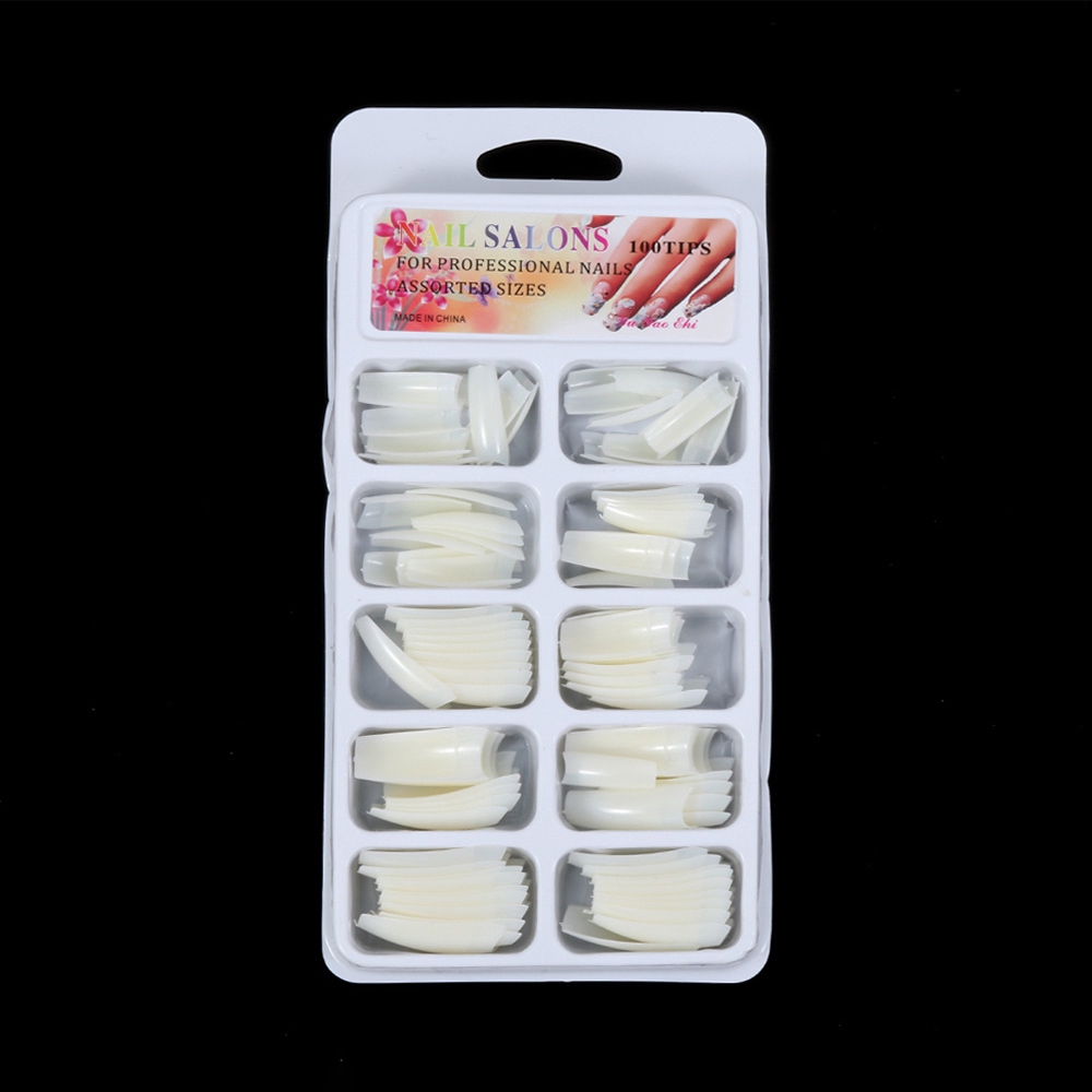 Móng giả bằng acrylic phong cách Pháp độc đáo