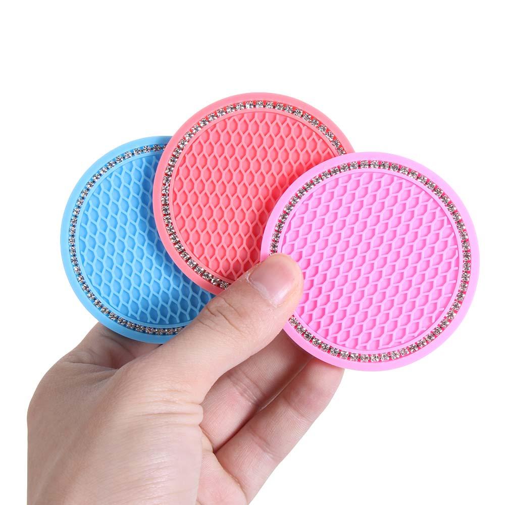 Đế Lót Ly Chống Trượt 2.75 inch|Phụ Kiện Trang Trí Nội Thất Xe Hơi Độc Đáo