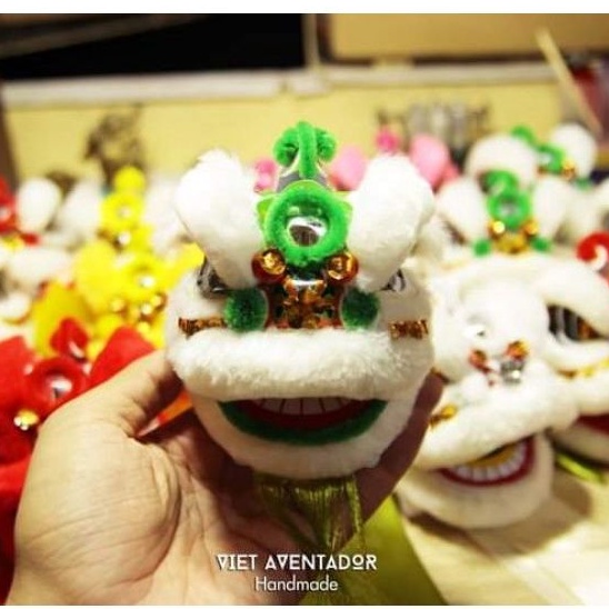 đầu lân mini, đầu lân mô hình