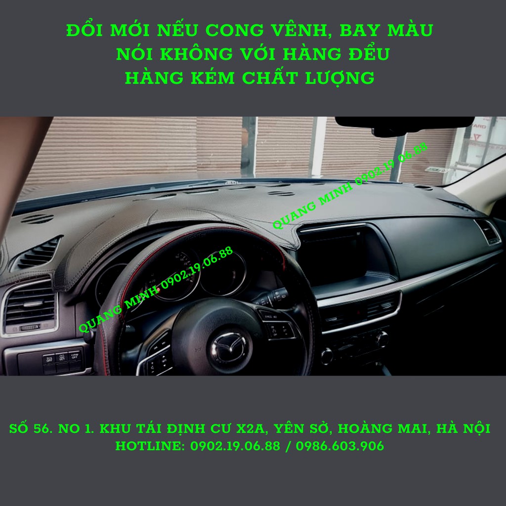 THẢM TAPLO DA CAO CẤP MAZDA CX5 ĐỜI 2013-2017