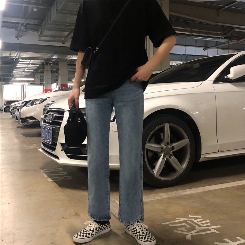 Quần Jeans Dài Ống Rộng Thời Trang Dành Cho Nữ | BigBuy360 - bigbuy360.vn
