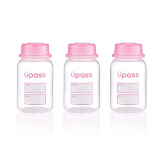 Bộ 3 bình trữ sữa 125ml UPASS (Thái Lan)