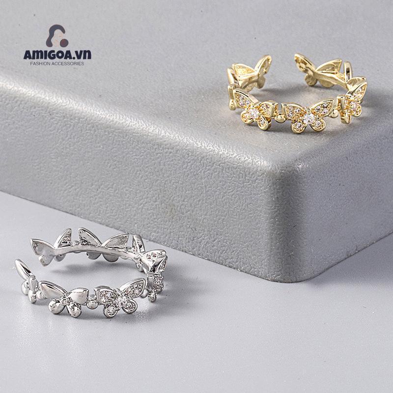 ✨✨Nhẫn Hợp Kim Hình Bươm Bướm Xinh Xắn