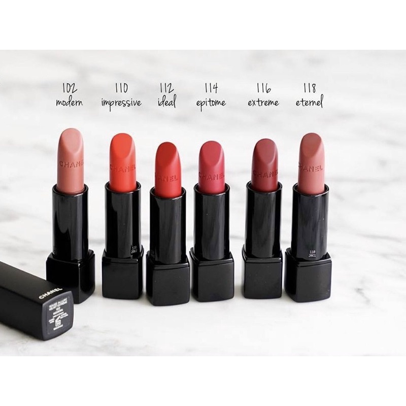 Thanh Lý Son Lì Chanel Rouge Allure Velvet Extreme Modern full size 3.5g ( NEW)