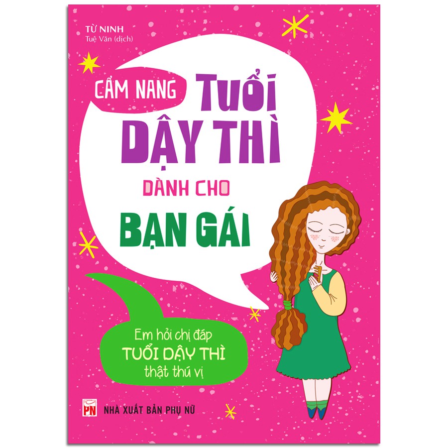 Sách - Cẩm nang tuổi dậy thì dành cho bạn gái