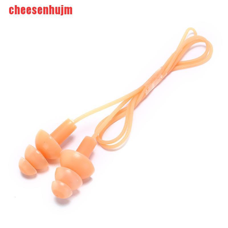 Nút Bịt Tai Bằng Silicone Tiện Dụng Khi Đi Bơi